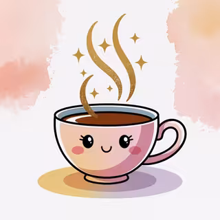 Pastel Kawaii Teacup Icon