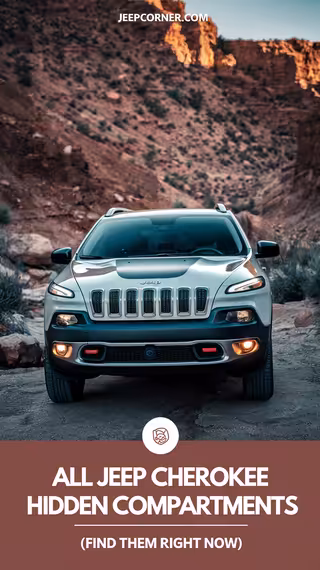 All Jeep Cherokee Hidden Compartments