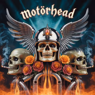Ultra Realistic Motörhead Album Cover