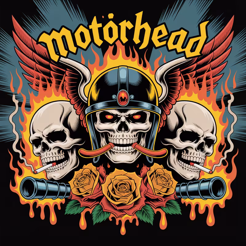 Epic Heavy Metal Album Cover Art
