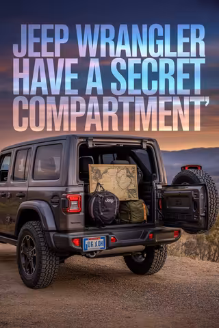 Jeep Wrangler Secret Compartment