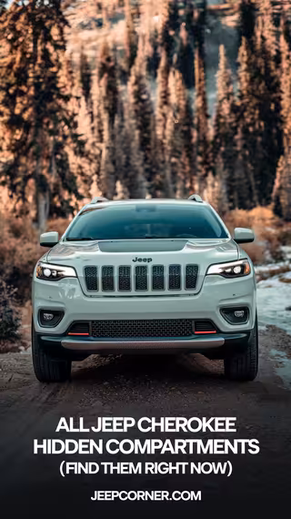 All Jeep Cherokee Hidden Compartments