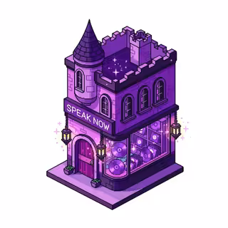 Fairy Tale Vinyl Shop Pixel Art
