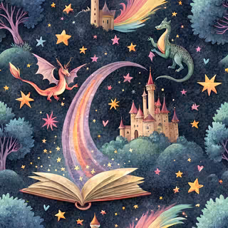 Magical Fairy Tale Book Design