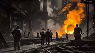 1930s Pittsburgh Steel Mill Workers