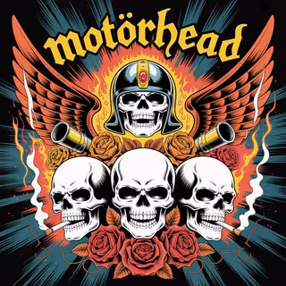 Epic Heavy Metal Album Cover Art