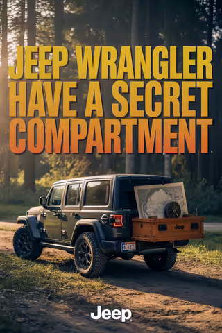 Jeep Wrangler Secret Compartment