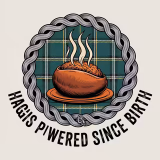 Steaming Haggis Crest Design
