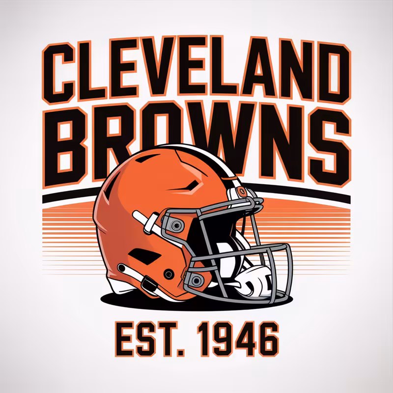 Cleveland Browns Vector T-Shirt Design