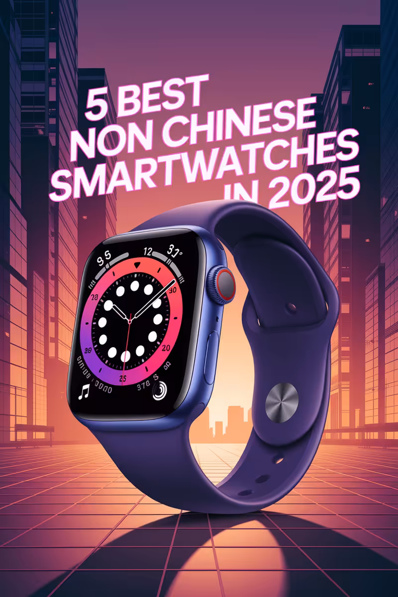 Top 5 Non-Chinese Smartwatches 2025