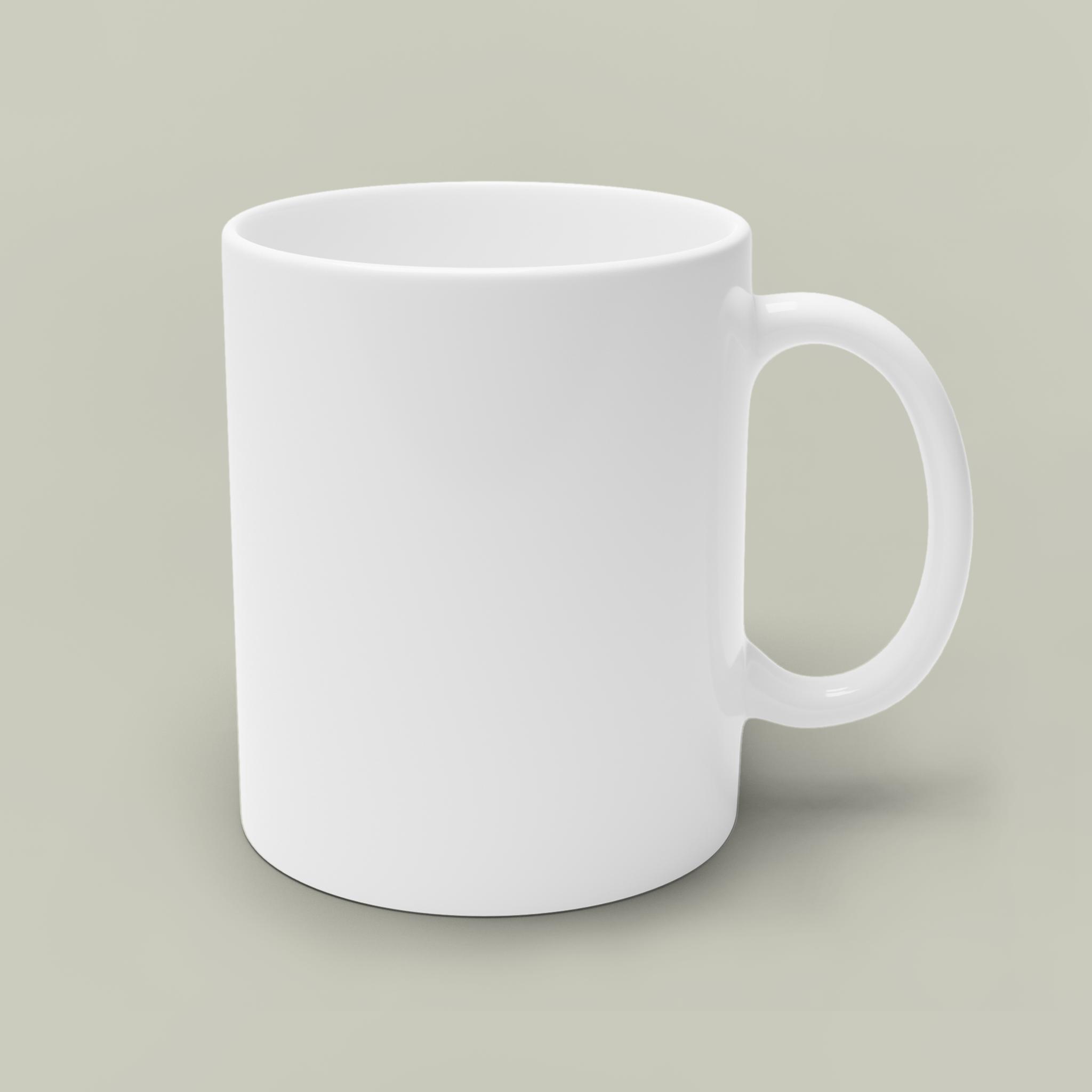 Product Catalog Preview Image White Ceramic Mug, 11oz and 15oz