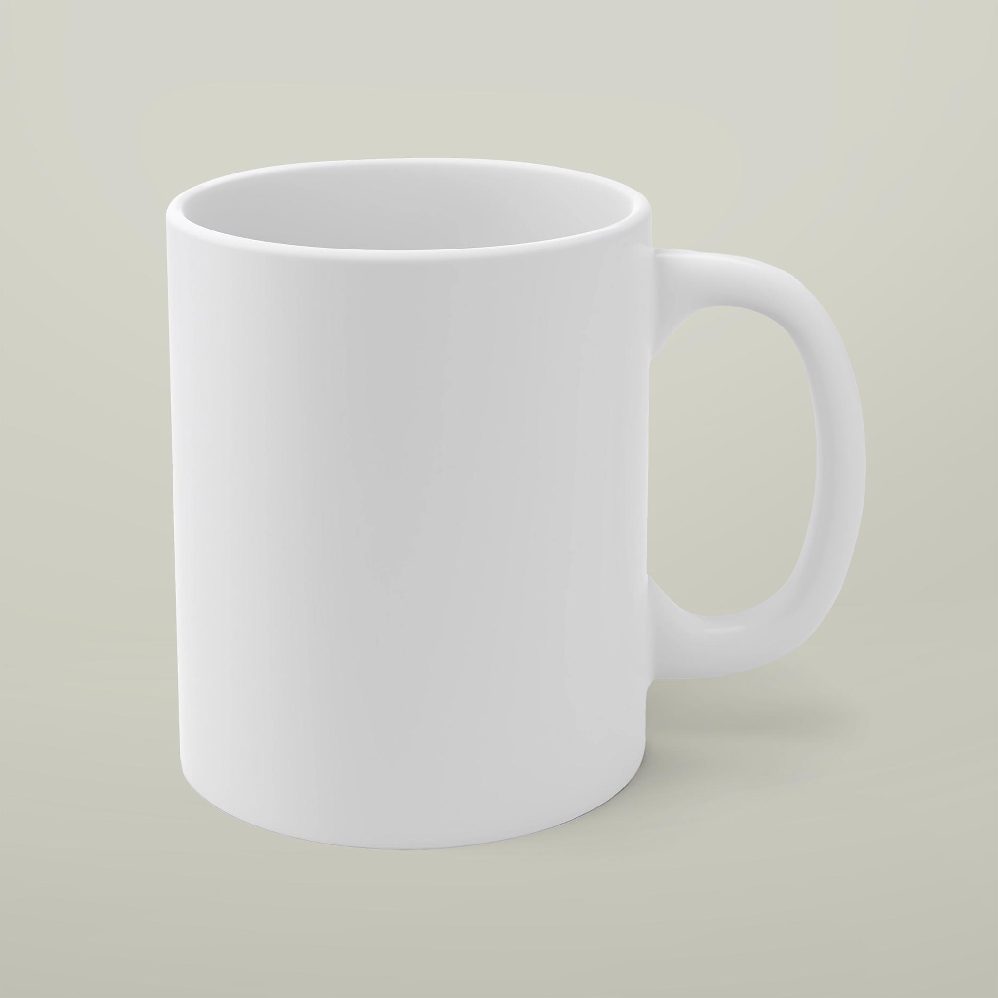 Product Catalog Preview Image White Ceramic Mug, 11oz