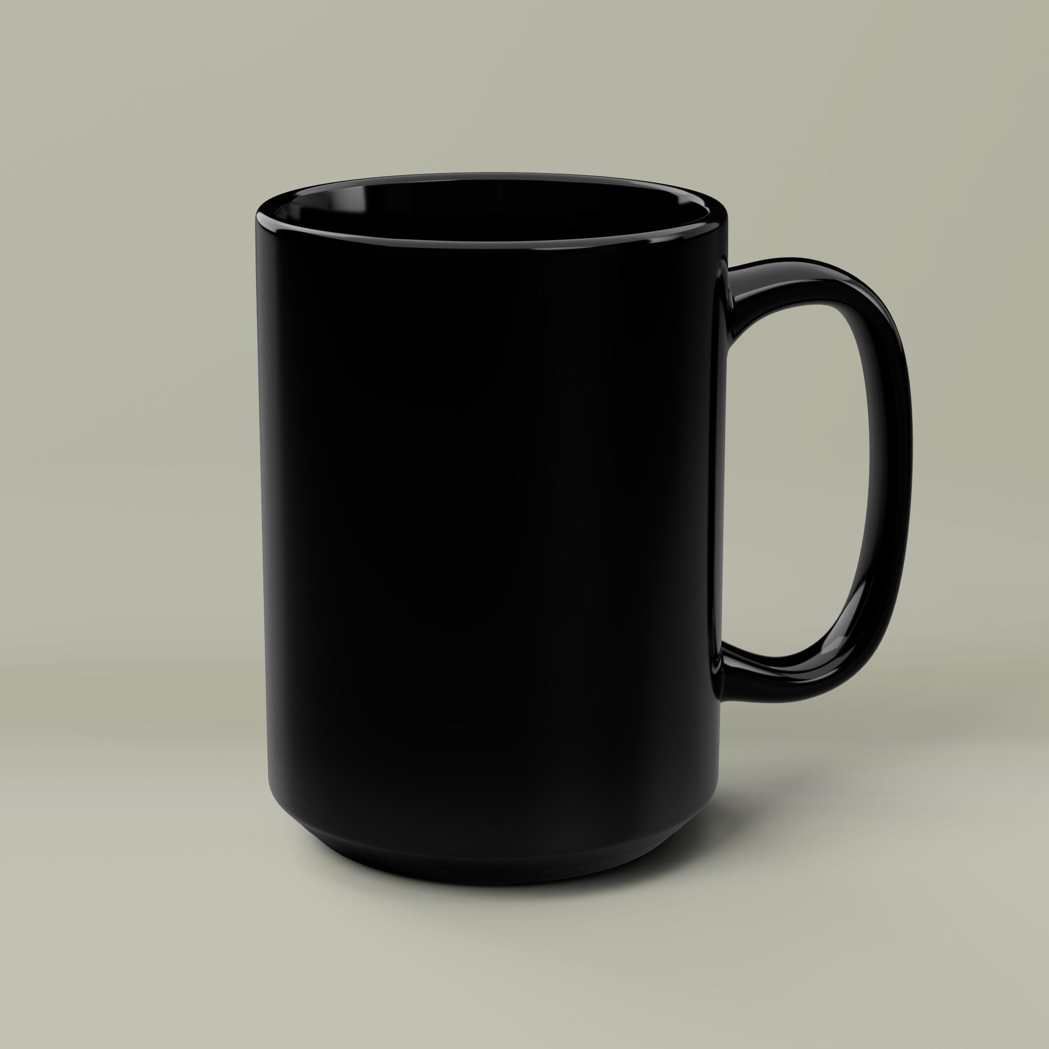 Product Catalog Preview Image Black Mug, 15oz