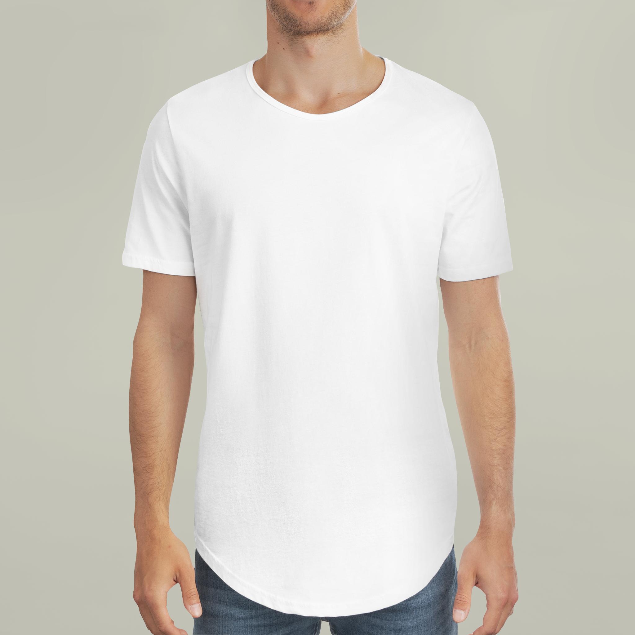 Product Catalog Preview Image Men's Jersey Curved Hem Tee
