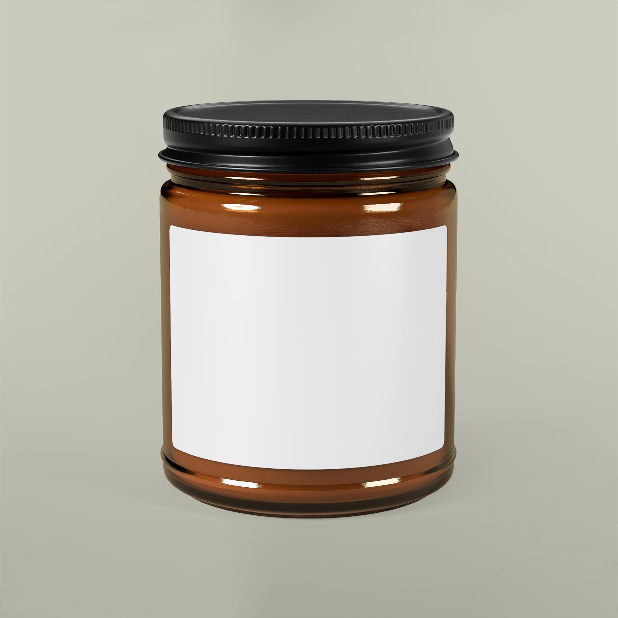 Product Catalog Preview Image Scented Soy Candle (Multi-Size, Amber Jar)