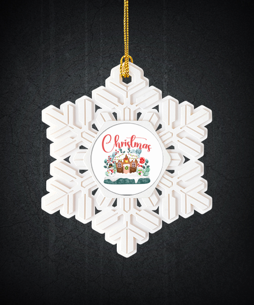 Product Catalog Preview Image Resin Snowflake Ornament