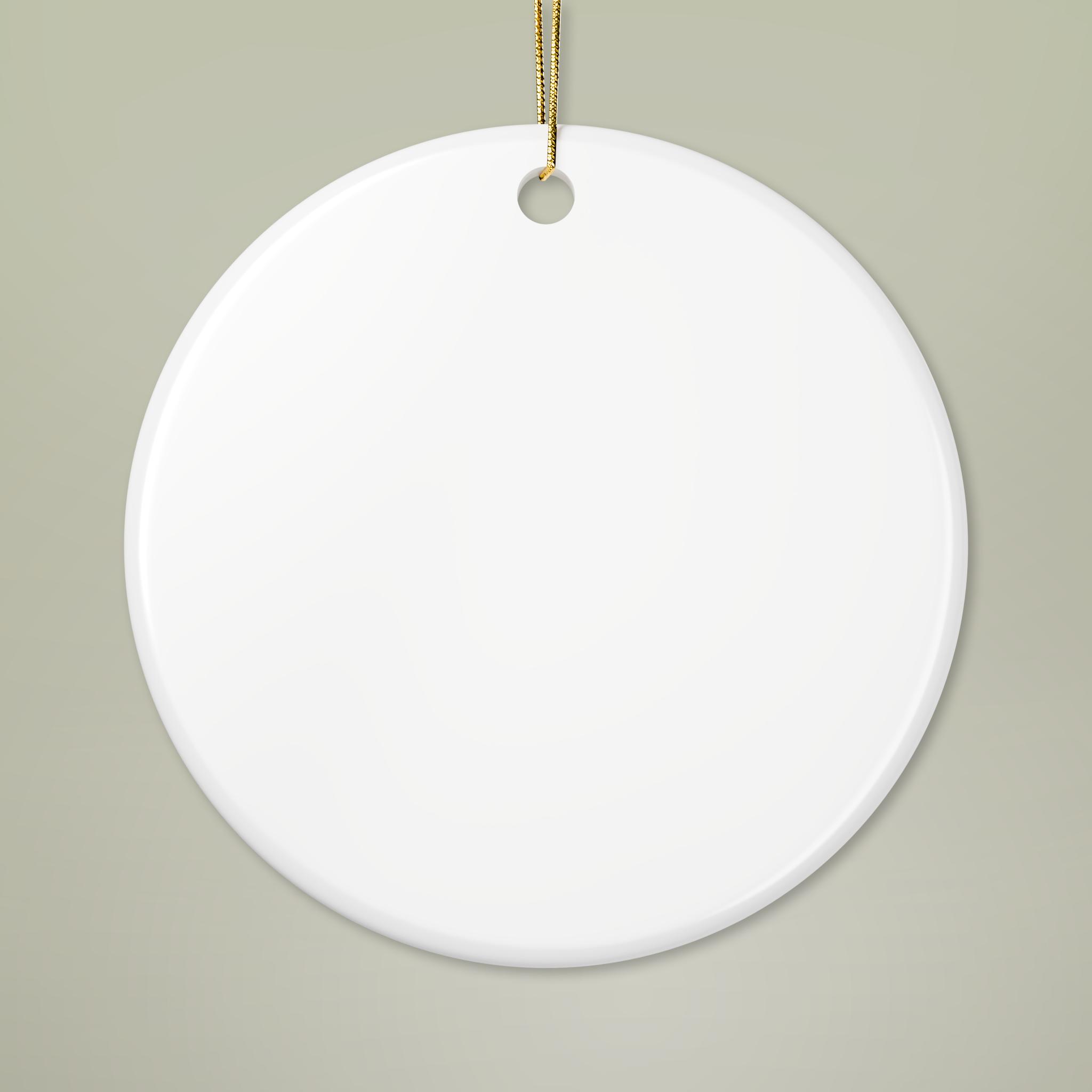 Product Catalog Preview Image Ceramic Ornaments, 2-Side Print