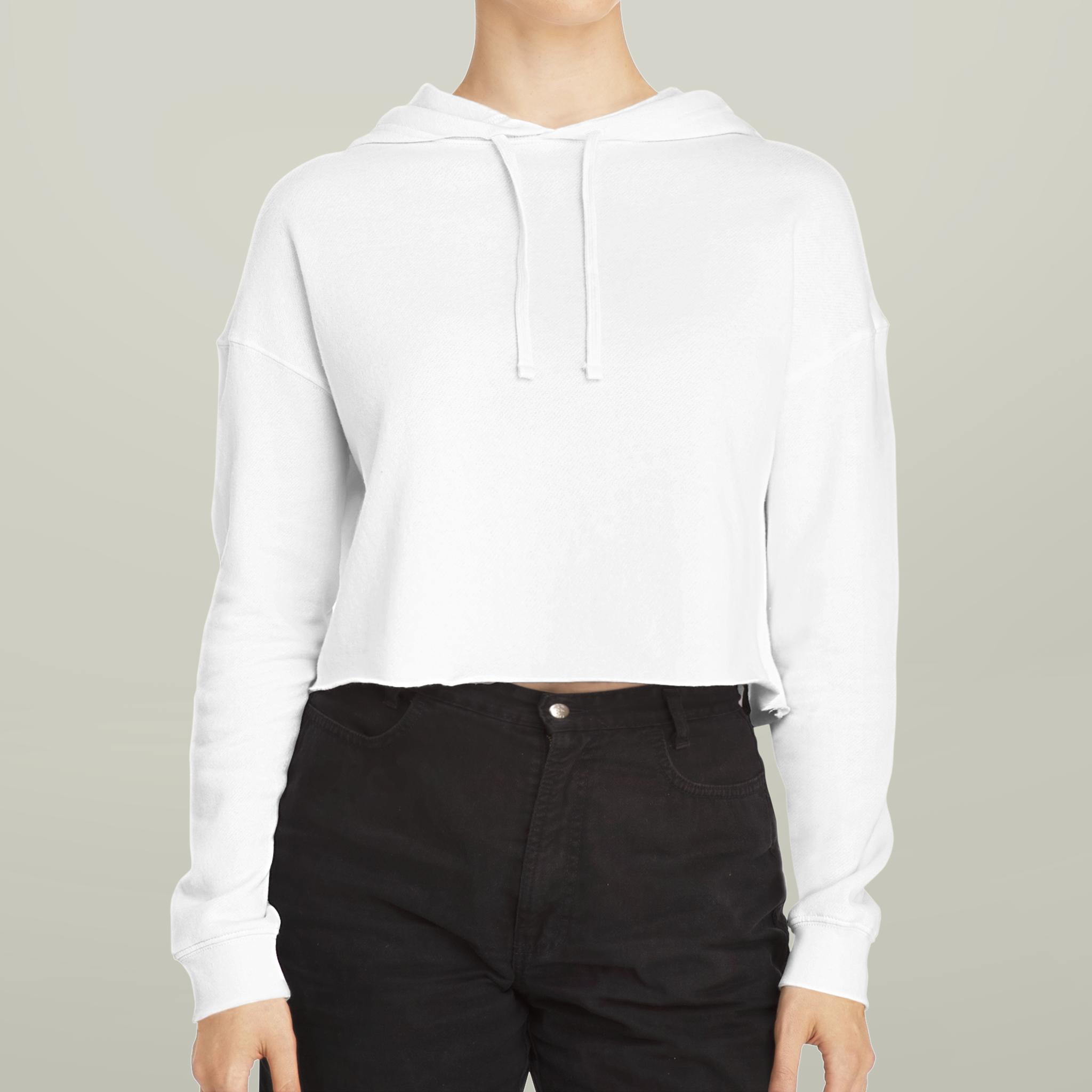 Product Catalog Preview Image Women’s Cropped Hooded Sweatshirt