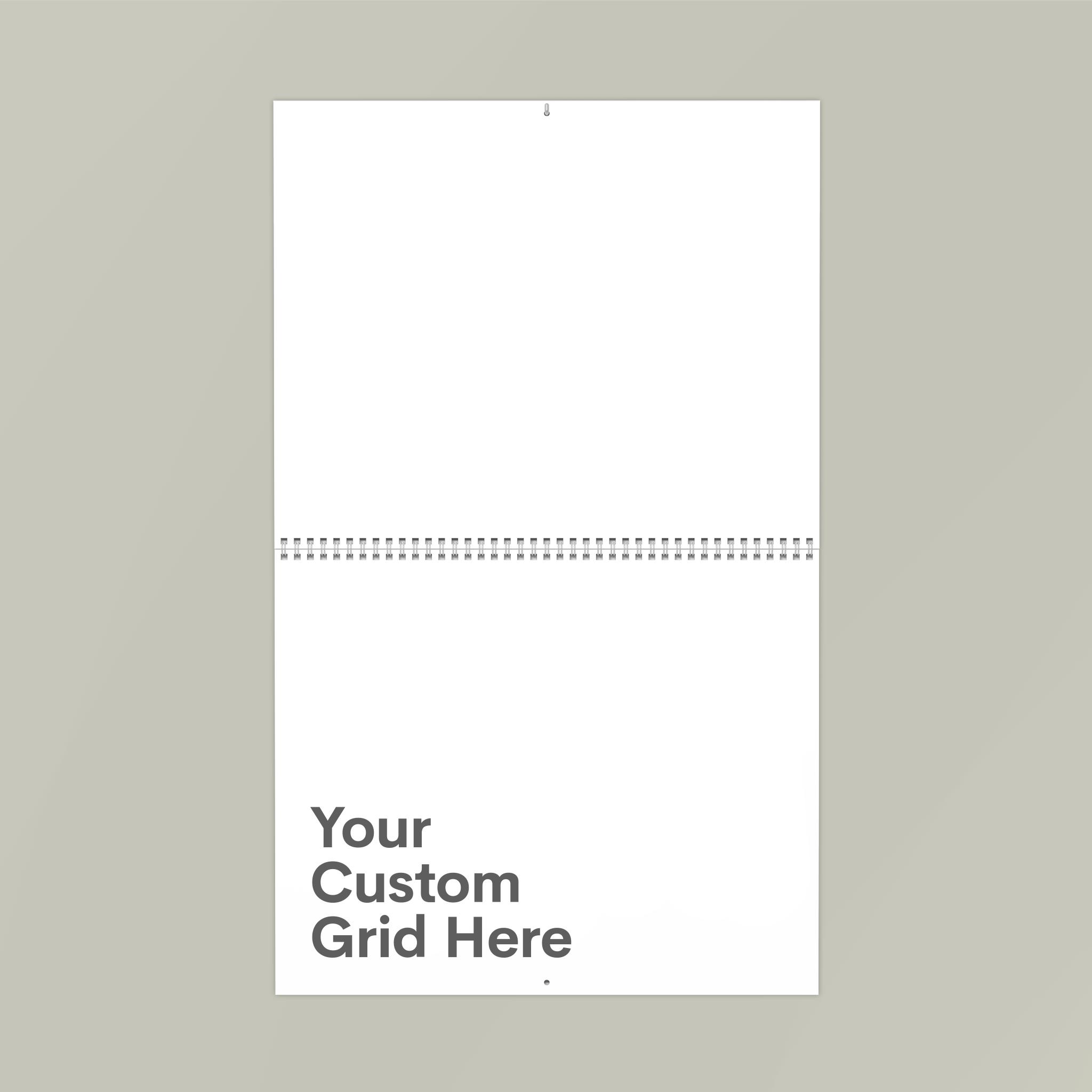 Product Catalog Preview Image Wall Calendars (Blank)