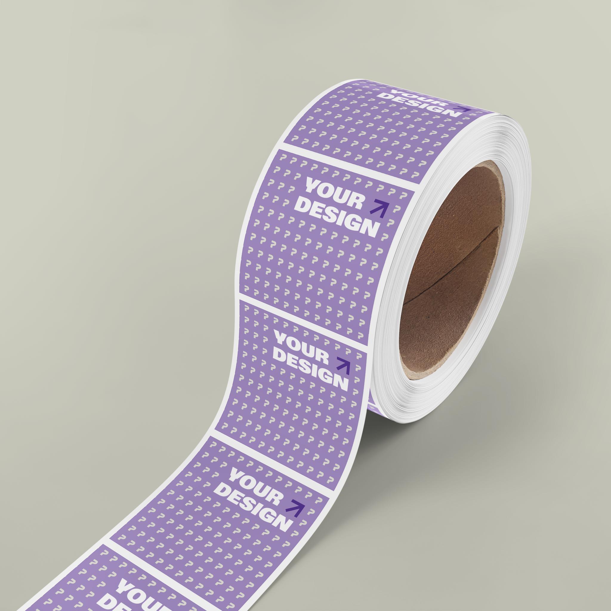 Product Catalog Preview Image Square Sticker Label Rolls