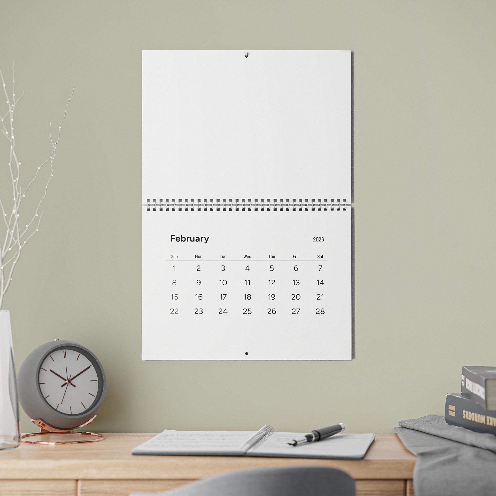 Product Catalog Preview Image Standard Wall Calendar (2026)