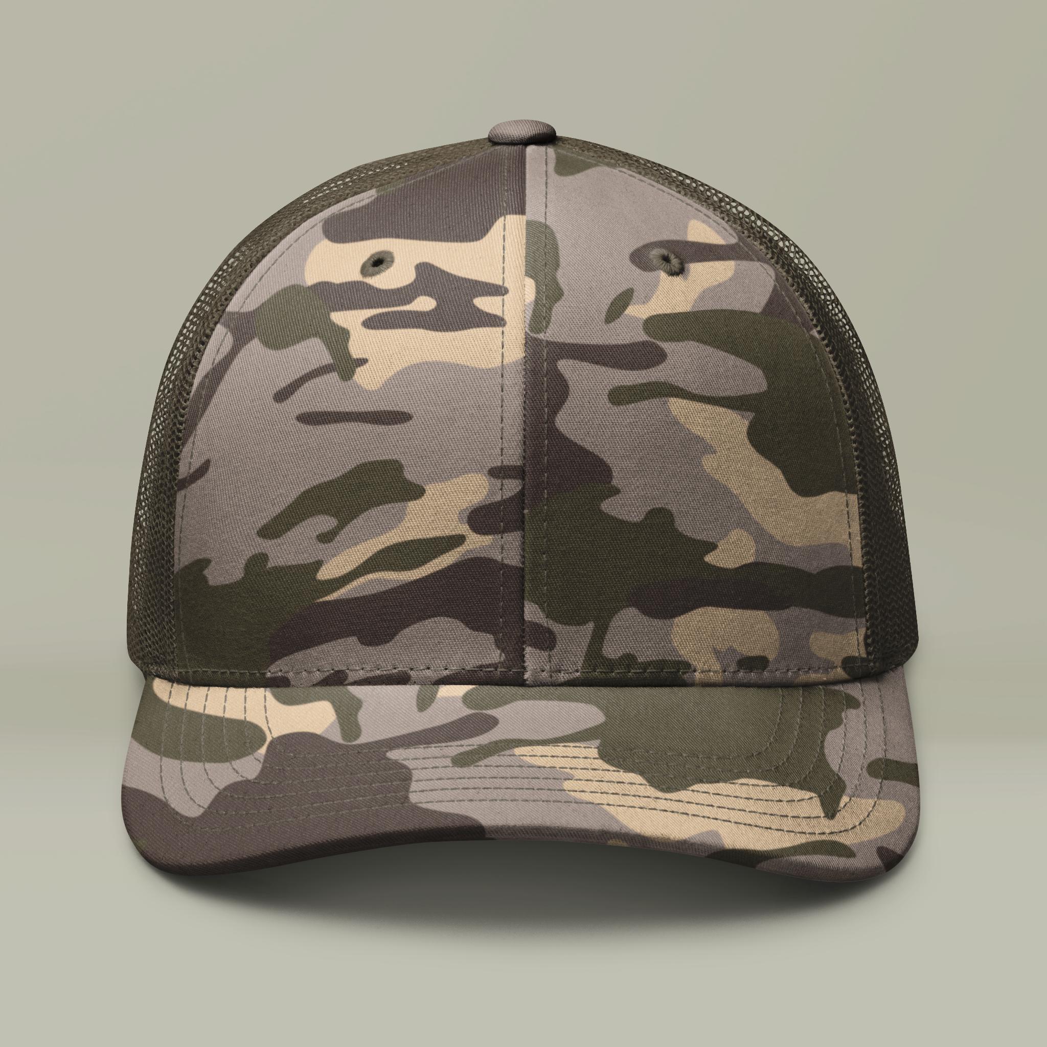 Product Catalog Preview Image Camouflage Trucker Hat (Embroidery)