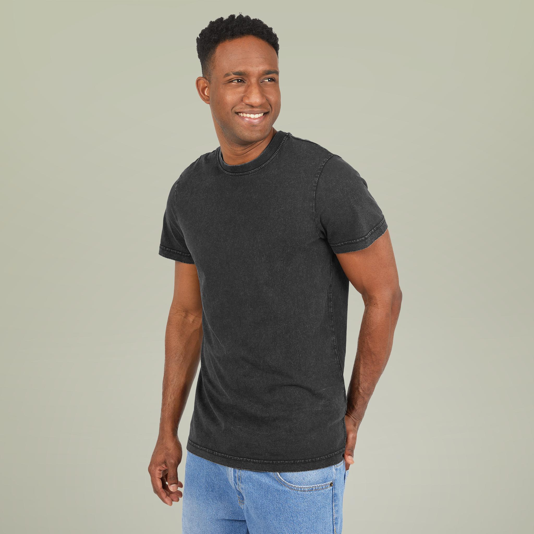 Product Catalog Preview Image Acid Washed Round Neck Tee