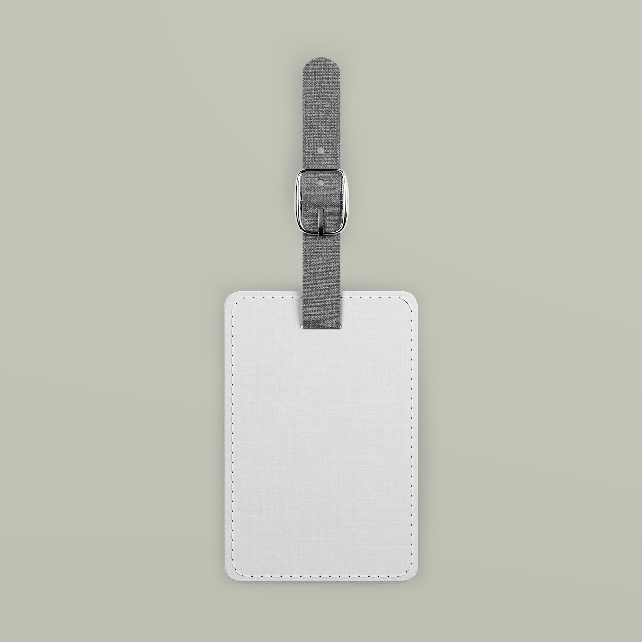 Product Catalog Preview Image Saffiano Polyester Luggage Tag, Rectangle