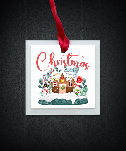 Product Catalog Preview Image Glass Square Ornament
