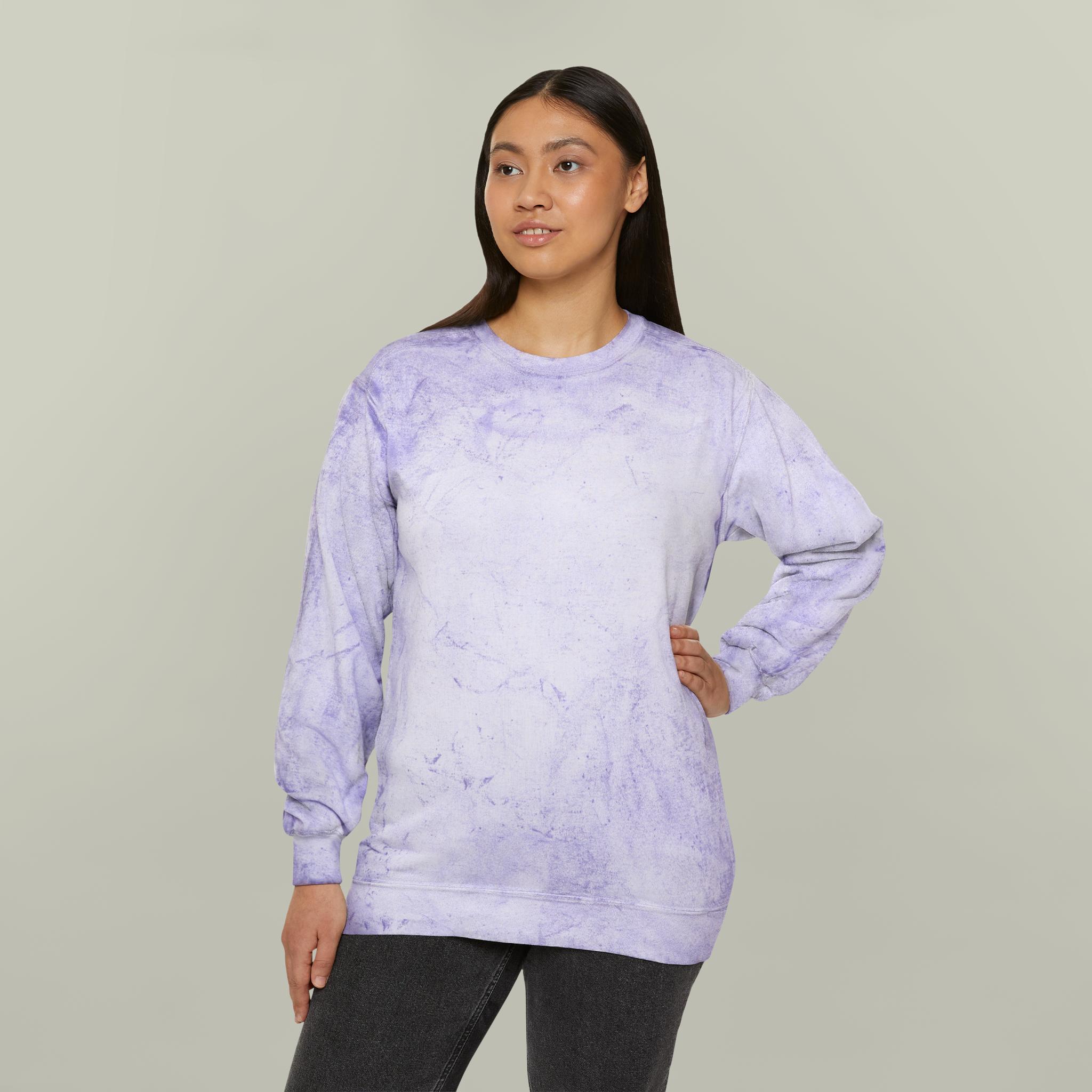 Product Catalog Preview Image Unisex Color Blast Crewneck Sweatshirt