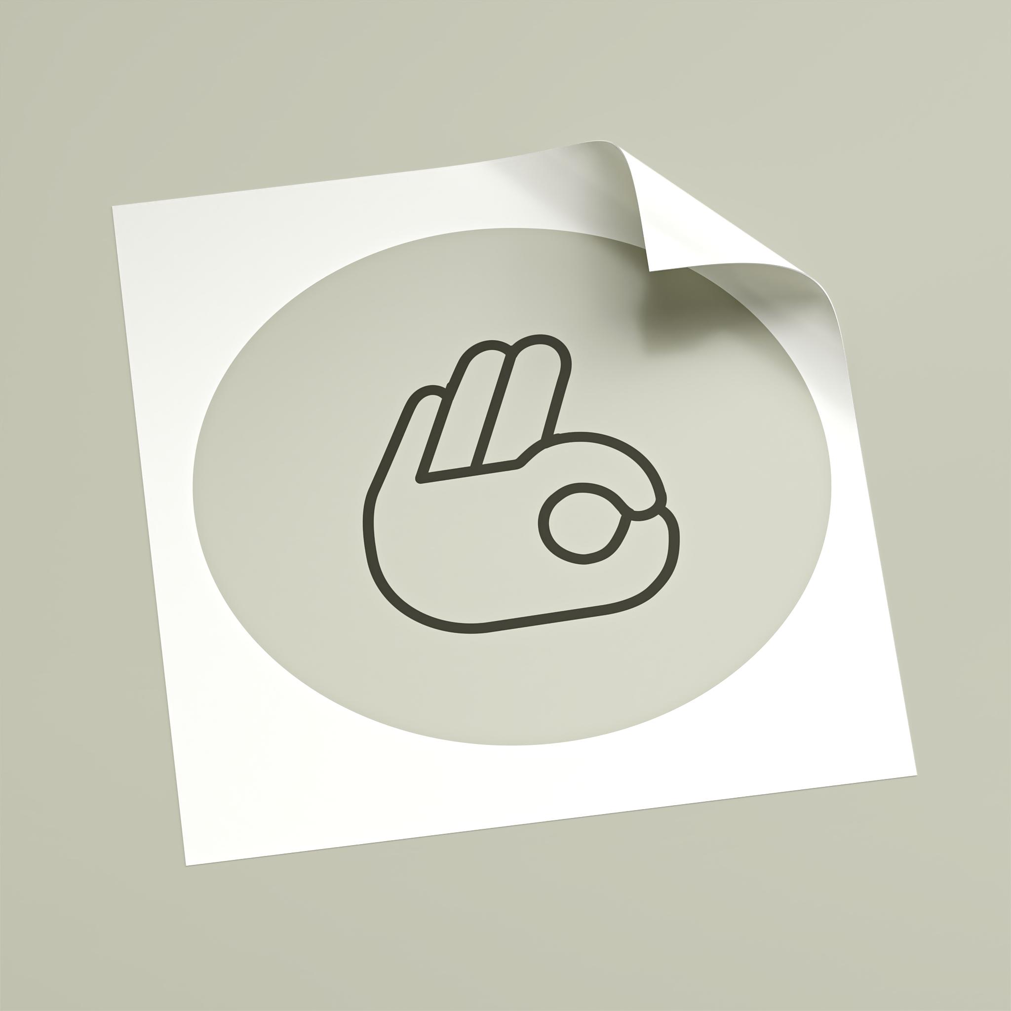 Product Catalog Preview Image Laminate Stickers, Square